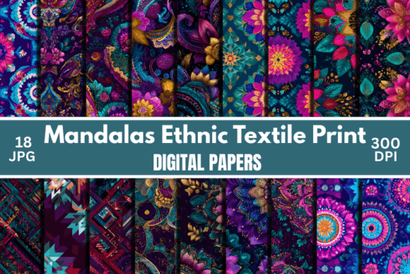 Download Ethnic Textile Print Seamless Pattern - Textile Collection