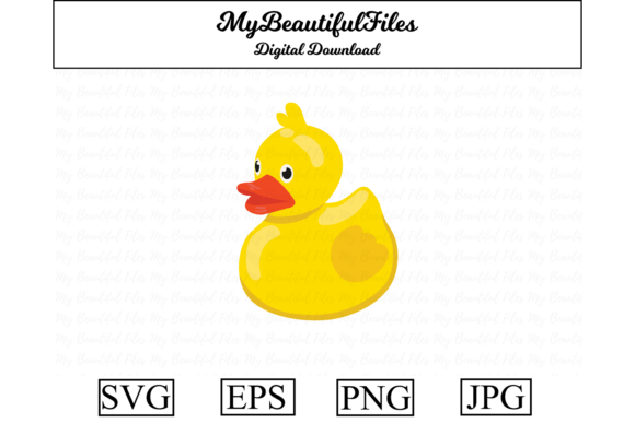 Download Rubber Duck Baby Illustration - Baby illustration Collection